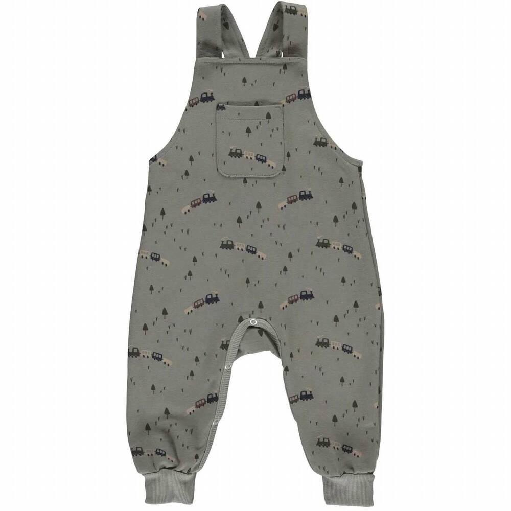 NEW MÜSLI kid's spencer overalls in evergreen